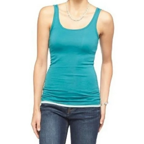Time and Tru Women's Tank Top Set - Blue, Aqua, Yellow, Black L - Picture 3 of 10